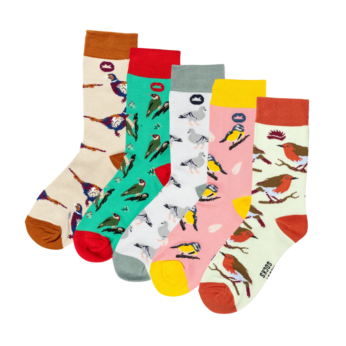GARDEN BIRDS BAMBOO SOCK BUNDLE